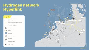 Map of the hydrogen network hyperlink